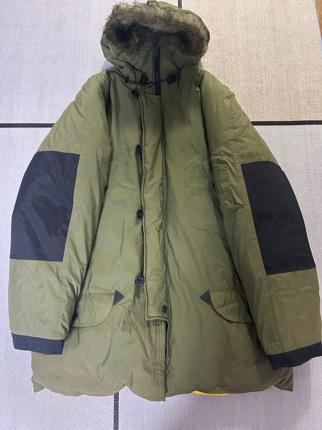 폴로진즈 N3B 패딩 야상 L사이즈 상품이미지1