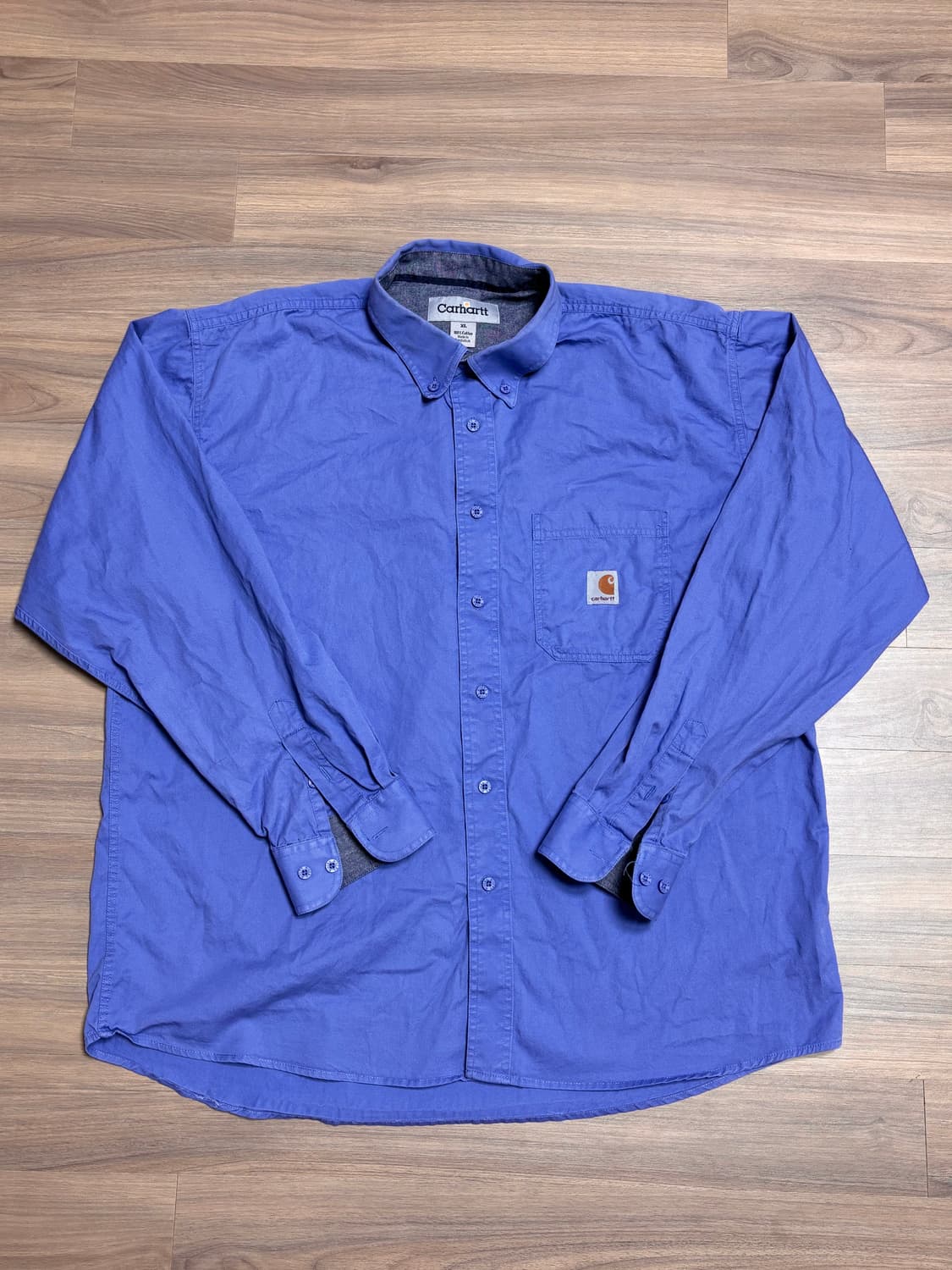 칼하트 셔츠 XL 블루 상품이미지1