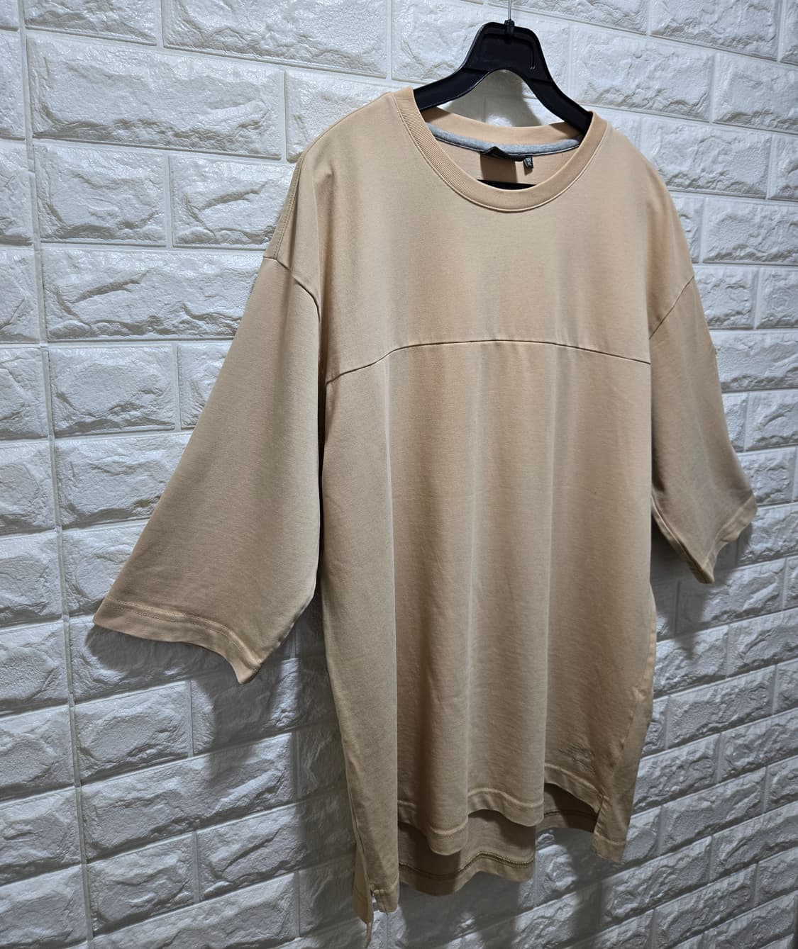 뉴발란스 UNI 컬러블록 5부 티셔츠 105 상품이미지3