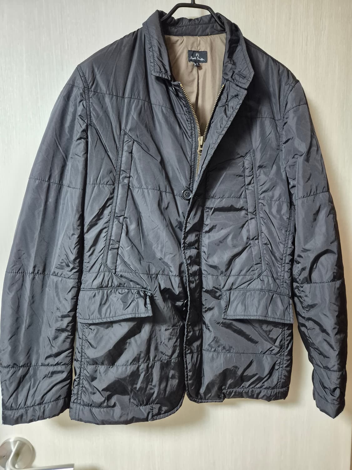 폴스미스 블랙 퀼팅 자켓 누빔자켓 S (90-95)남성 상품이미지1