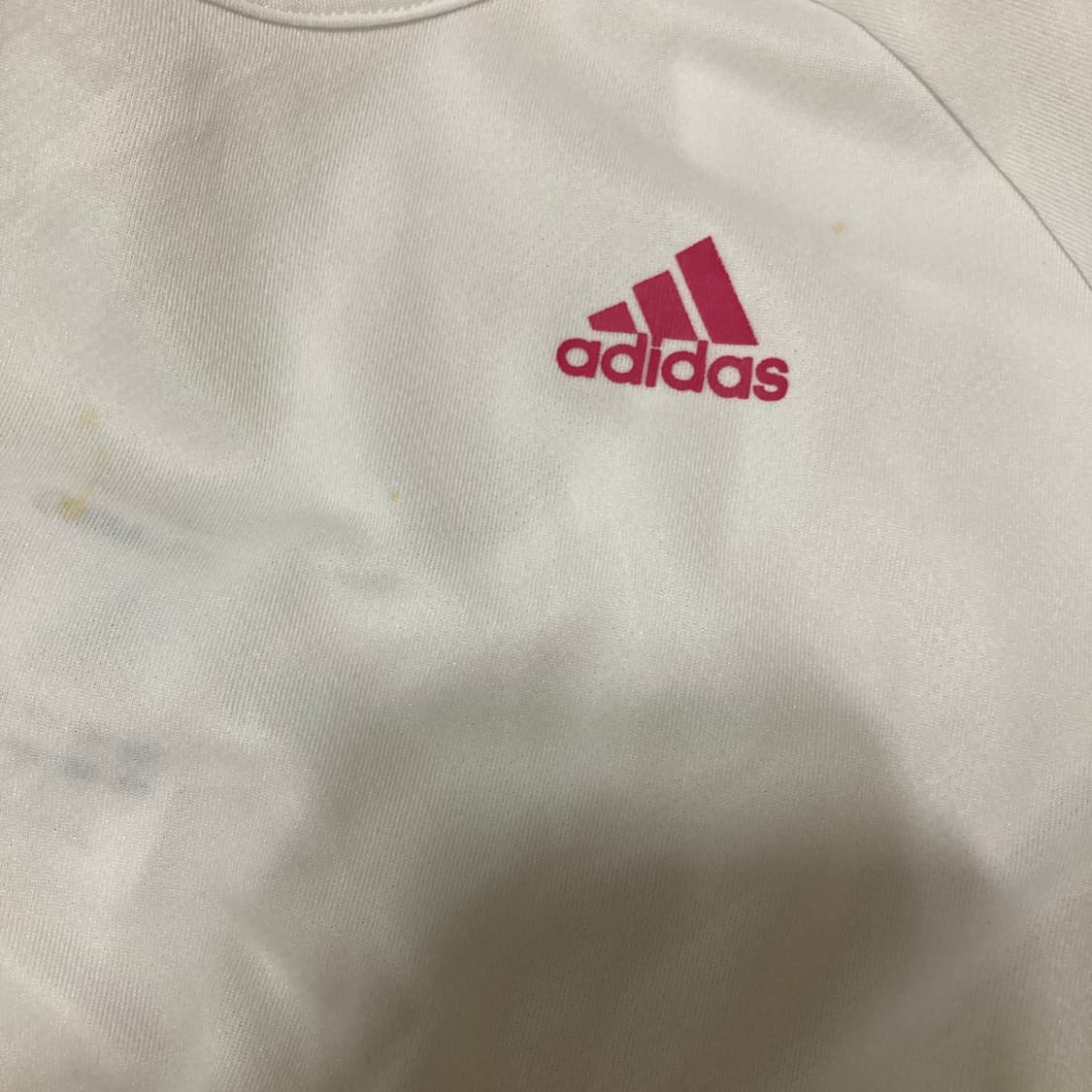 아디다스 흰핑 뒷끈 반팔티셔츠 L 상품이미지3