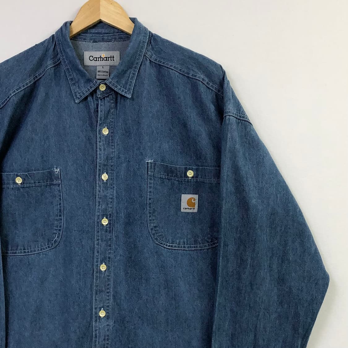 Xxl 칼하트 데님 셔츠 상품이미지1