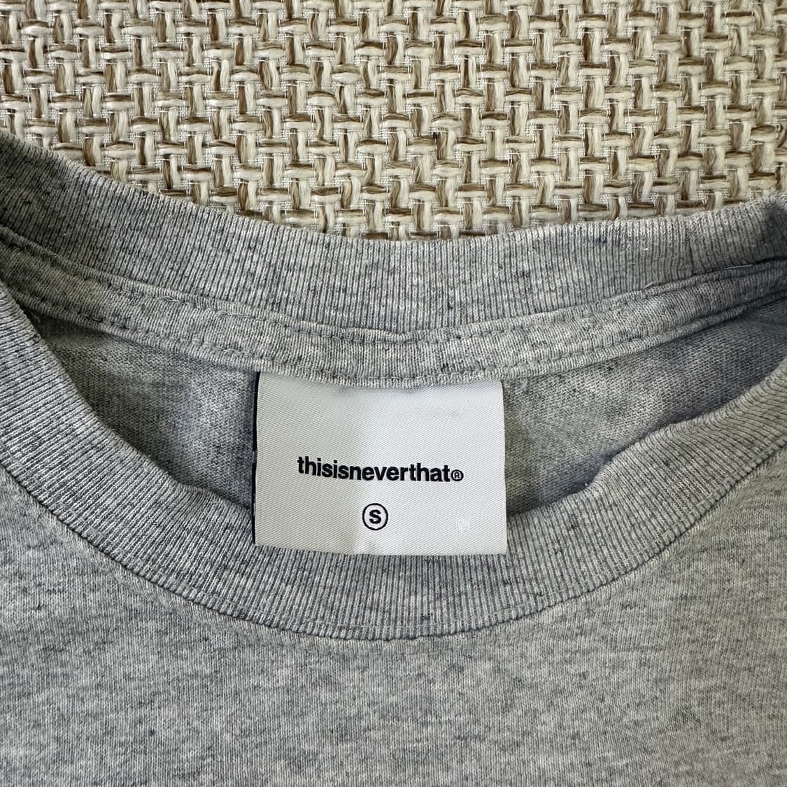 S 디스이즈네버댓 그래픽 로고 반팔 0413D 상품이미지2