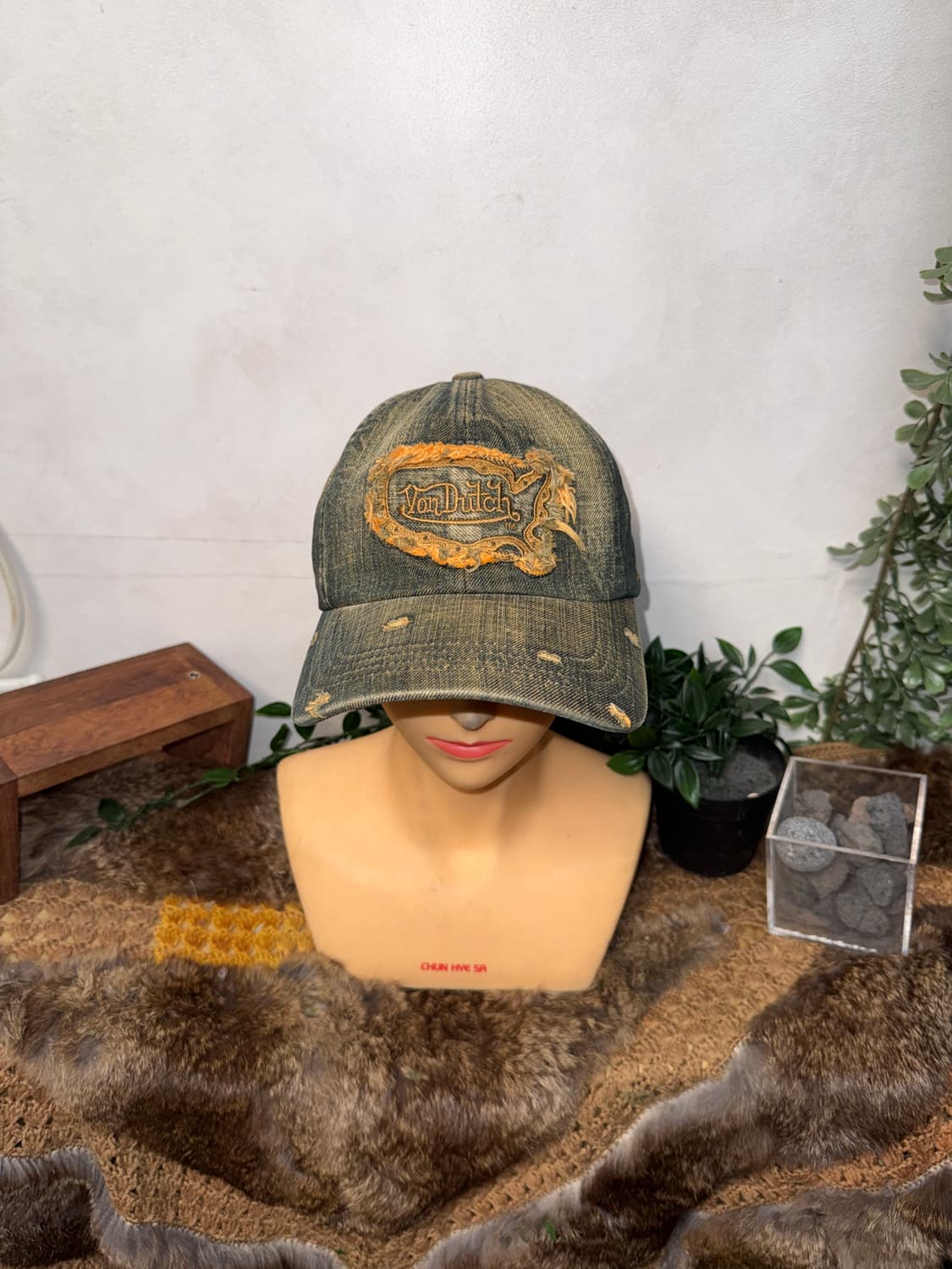 Von Dutch washing denim logo ball cap 상품이미지2