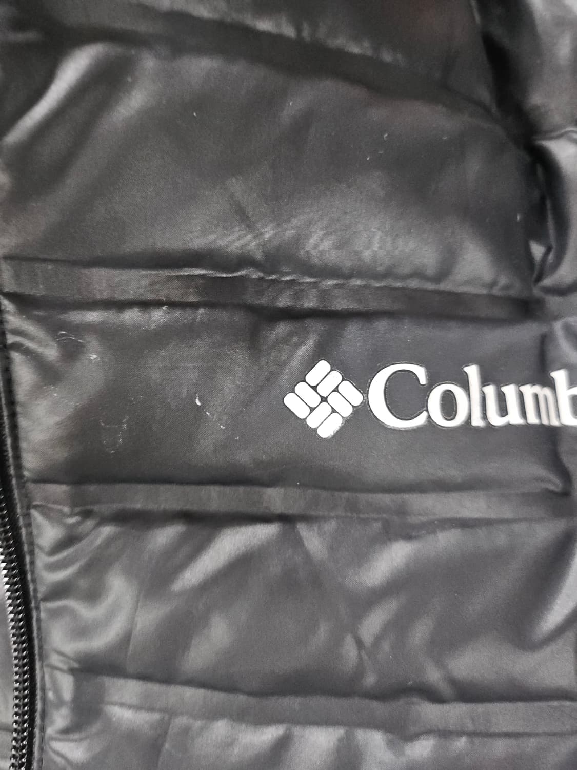컬럼비아 블랙 경량 패딩 자켓  L 상품이미지5