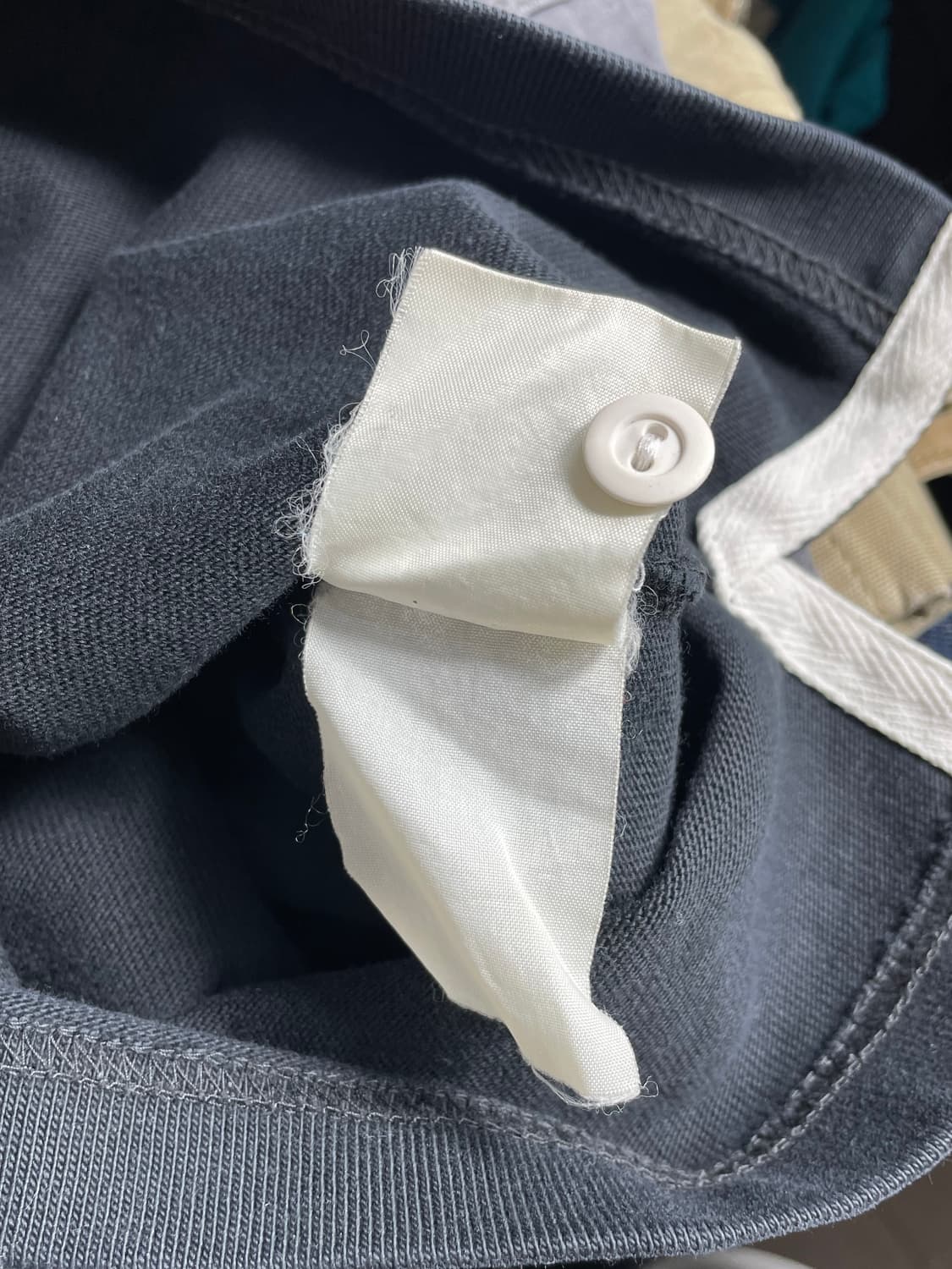 폴로 랄프로렌 럭비 셔츠 블랙 긴팔 상품이미지5