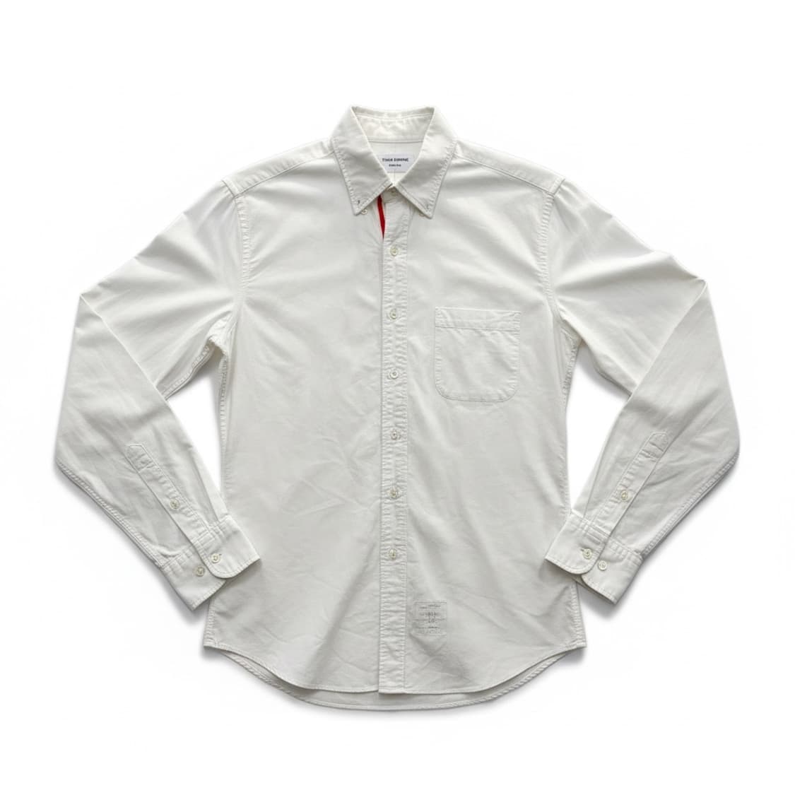 톰브라운 정품 화이트 히든 삼선 옥스포드 셔츠 4사이즈 상품이미지1