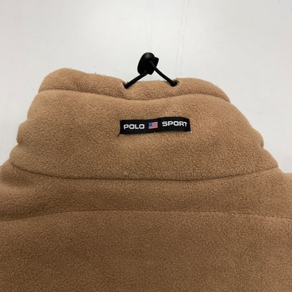 폴로스포츠 90s 베이지 성조기 플리스 자켓 상품이미지4