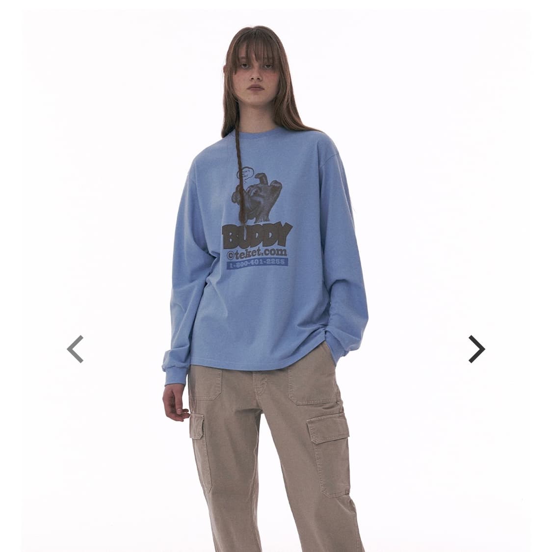 테켓 buddy 롱슬리브 L 상품이미지1