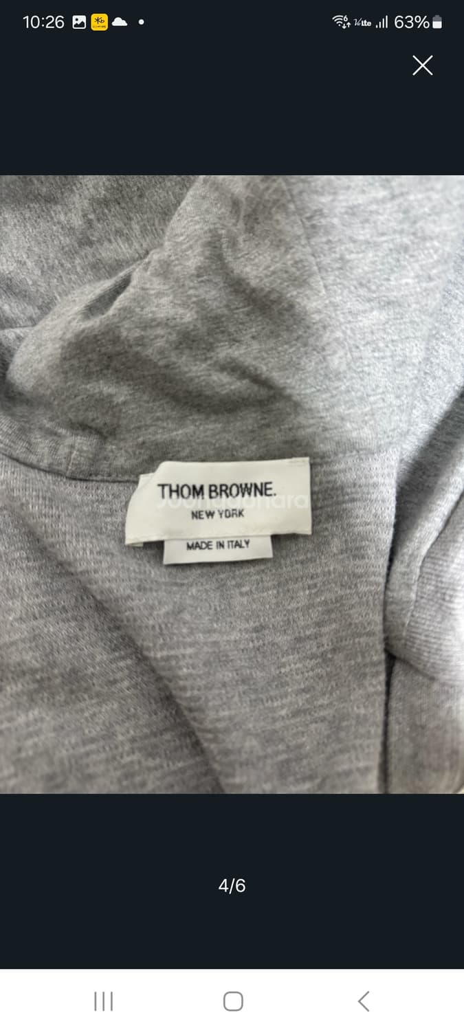 특가) 톰브라운후드집업.    2 상품이미지4