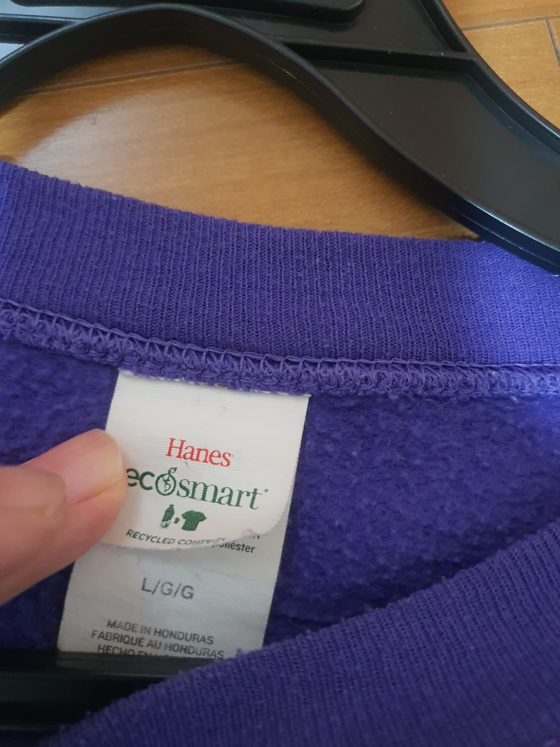 헤인즈 Hanes 맨투맨 티셔츠 L사이즈 상품이미지3