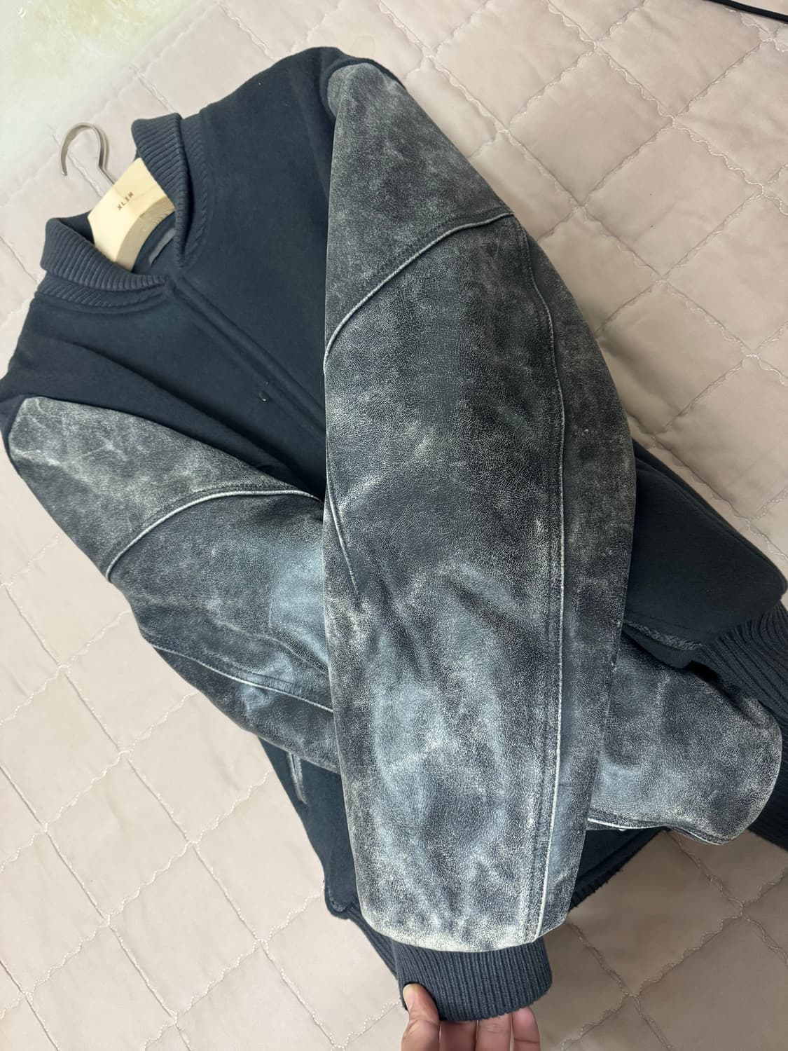 엑슬림 ep6 바시티 차콜 L 상품이미지5