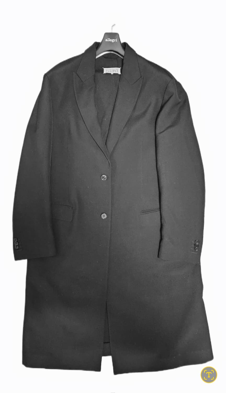 메종마르지엘라 코트 블랙  상품이미지1