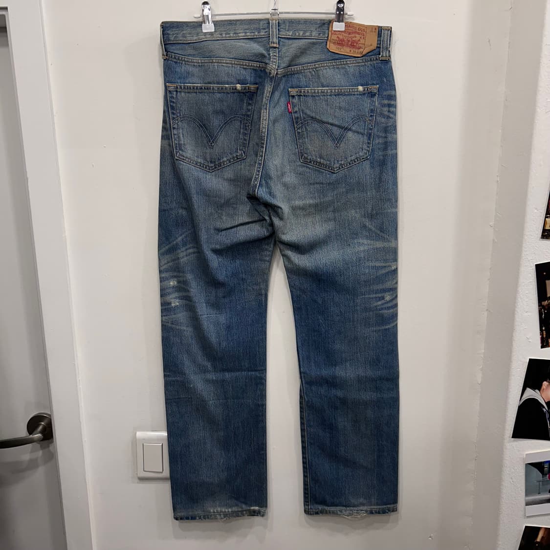 리바이스 501 레귤러핏 버튼플라이 데님팬츠 상품이미지6