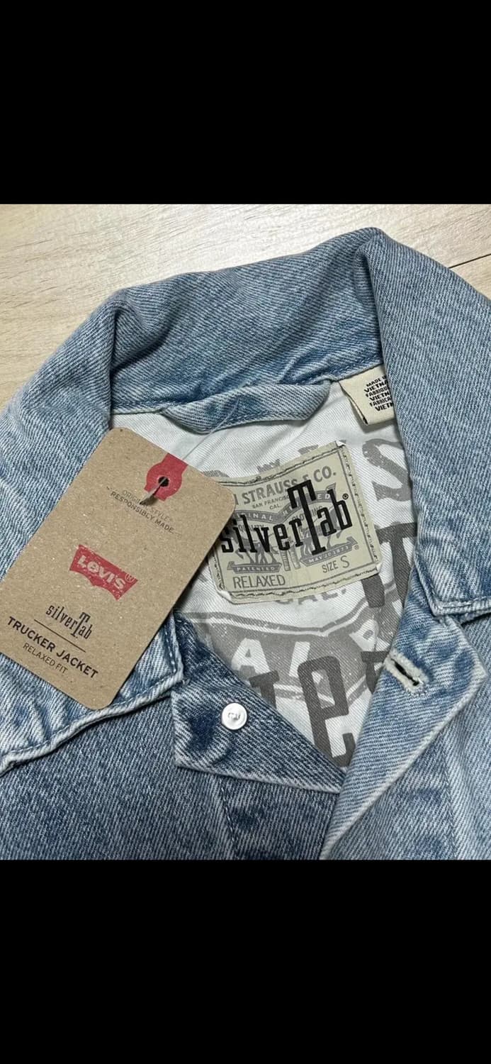 리바이스 실버탭 트러커 데님 자켓 M 상품이미지5