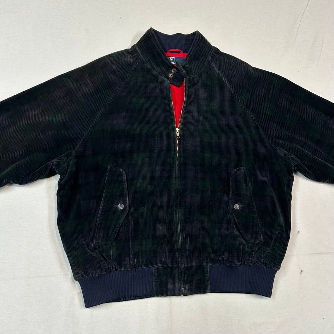 L) 폴로 랄프로렌 블랙와치 코듀로이 바라쿠타 G9 해링턴 자켓 상품이미지3