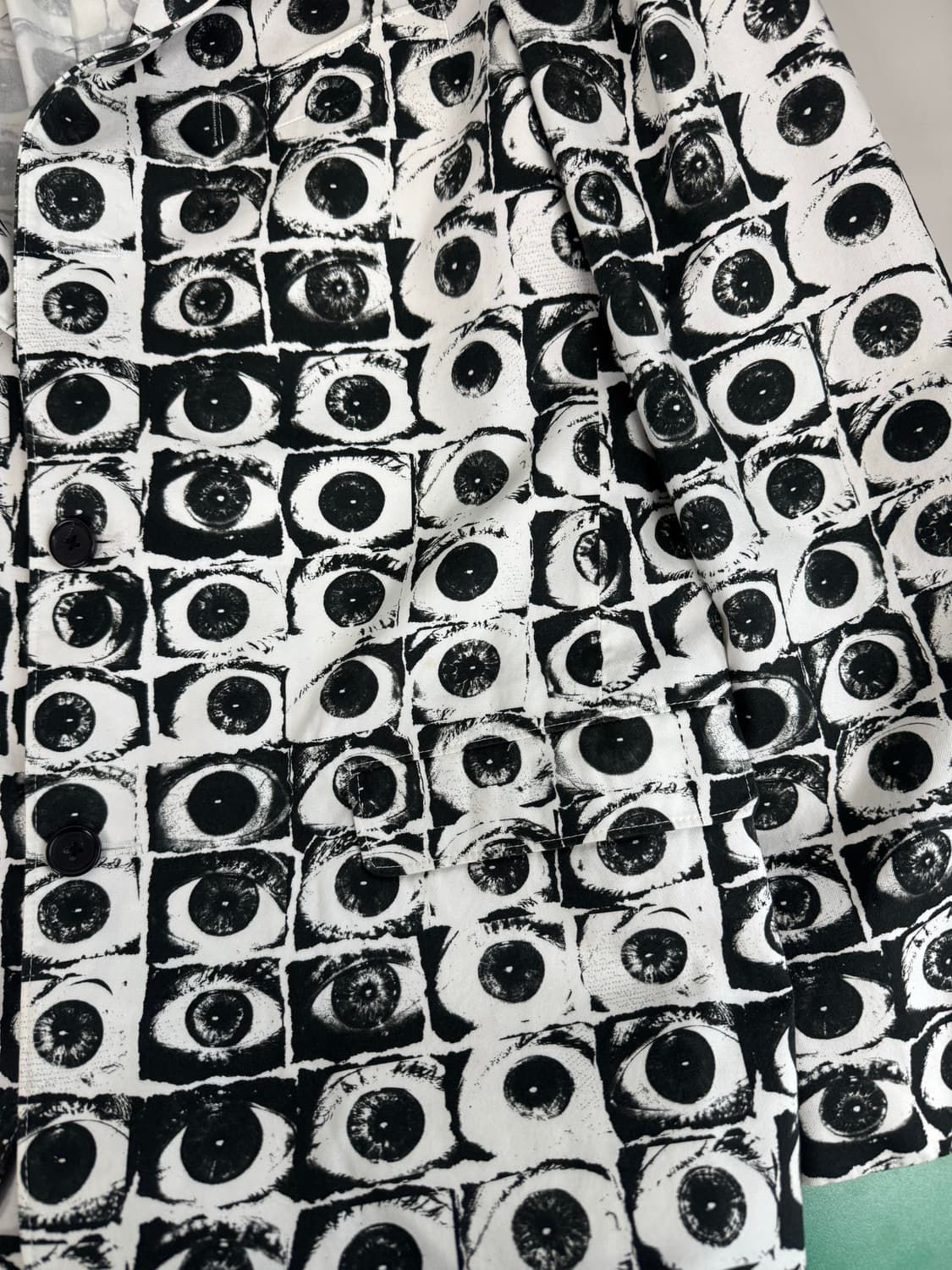 꼼데가르송 셔츠 X 슈프림 17ss 아이즈 자켓 S(100) 상품이미지6