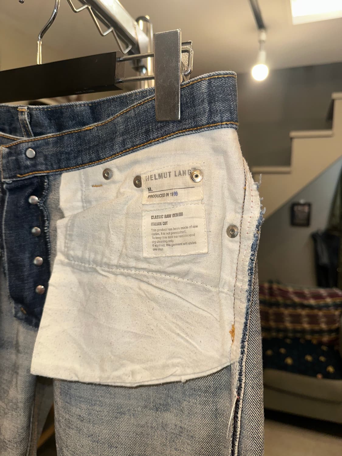 1999’s Helmut Lang classic Italian denim 상품이미지4
