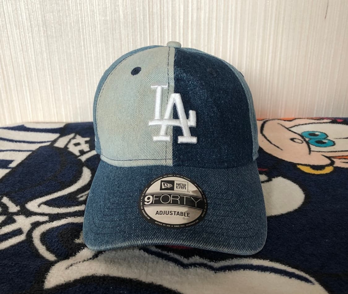 뉴에라X아이엠스튜디오 MLB LA다져스 투톤 데님볼캡 상품이미지4