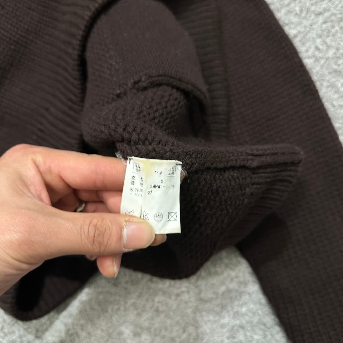 [100-105] 폴로 숄카라가디건 상품이미지4