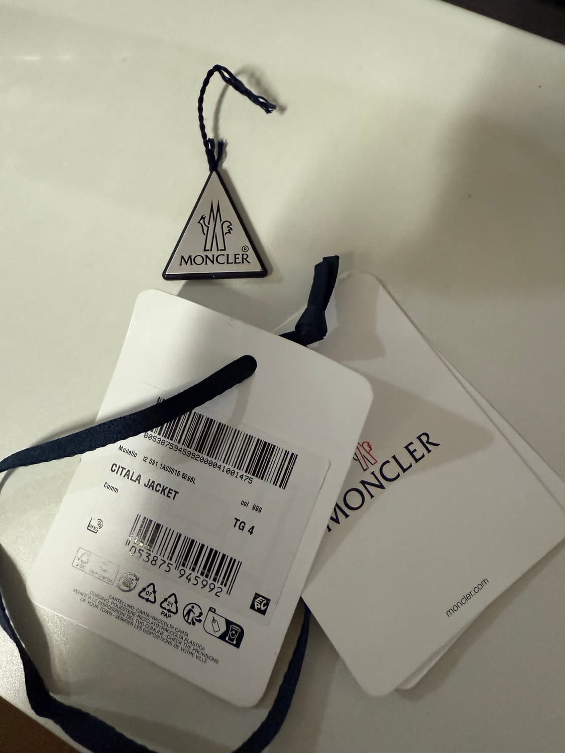 [4] 몽클레어 시탈라 패딩 블랙 풀구성 상품이미지7