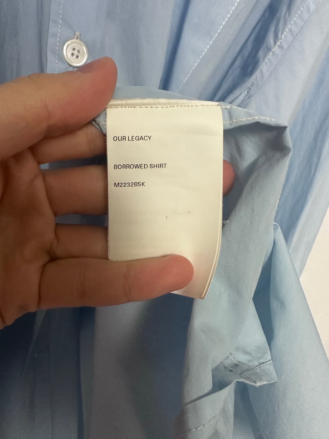 아워레가시 버로우드 셔츠 46 상품이미지5