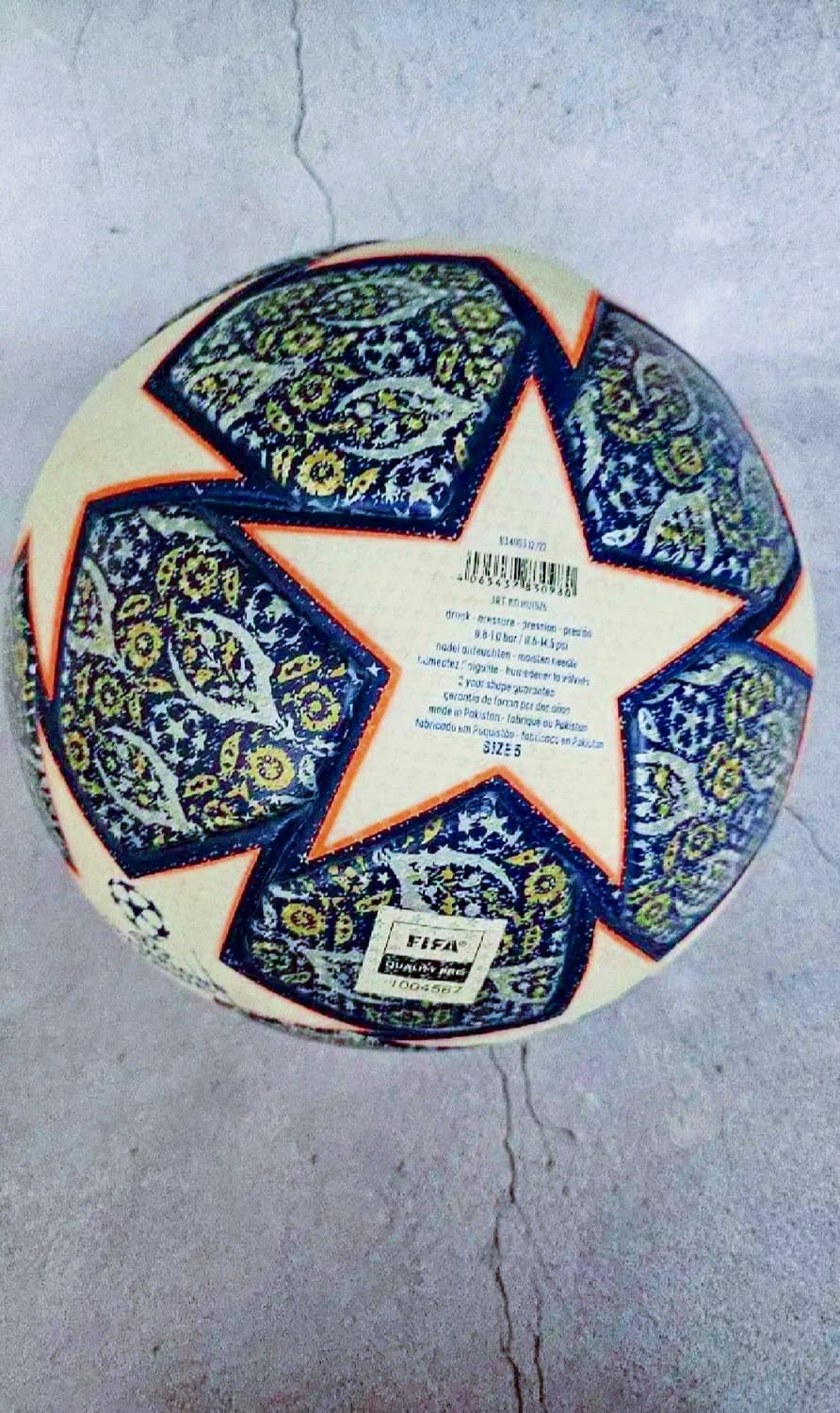 손흥민 감성⚽ 이스탄불 결승 리미티드 축구공 상품이미지9