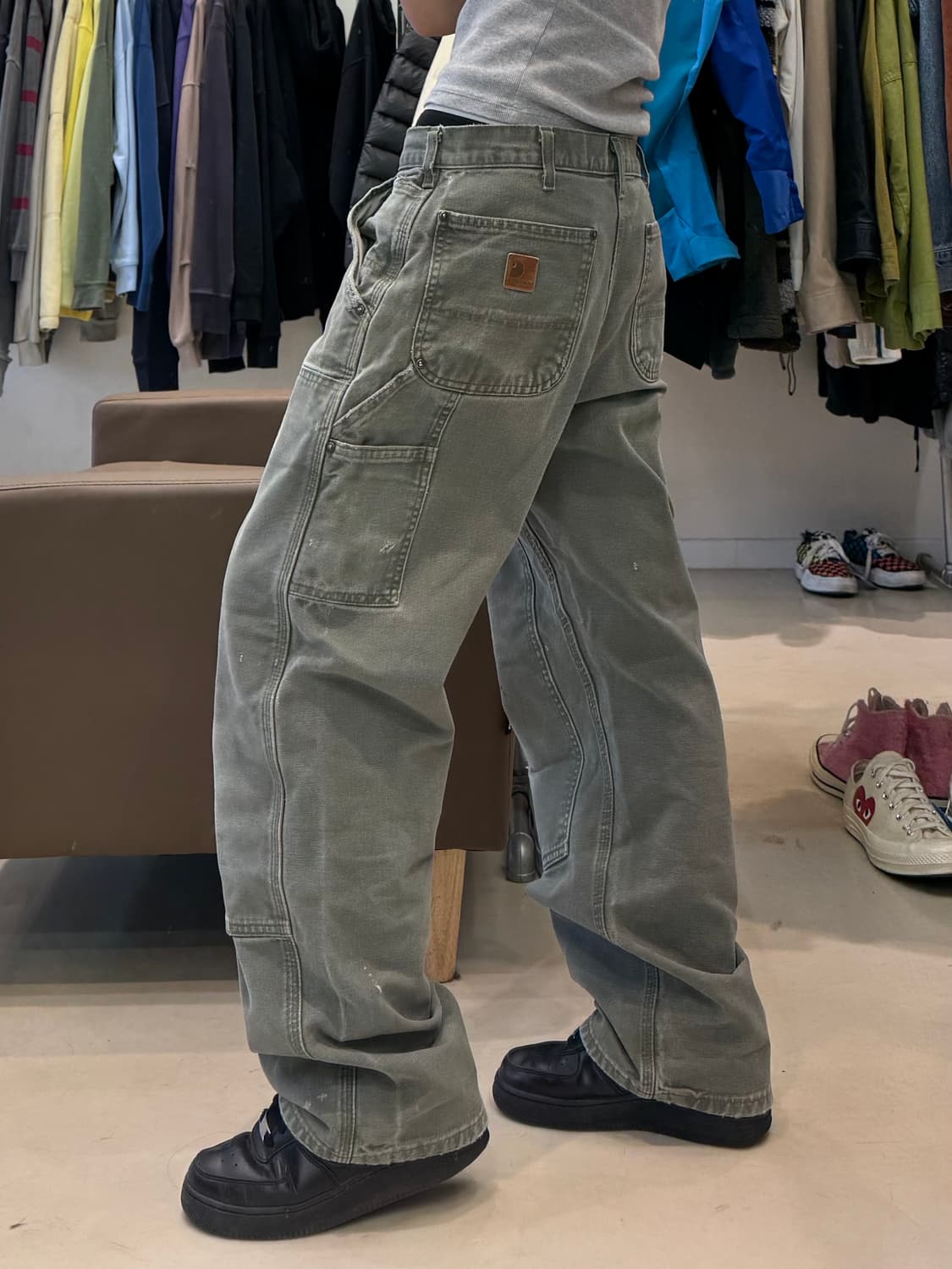 칼하트 더블니 카펜터 팬츠 상품이미지7