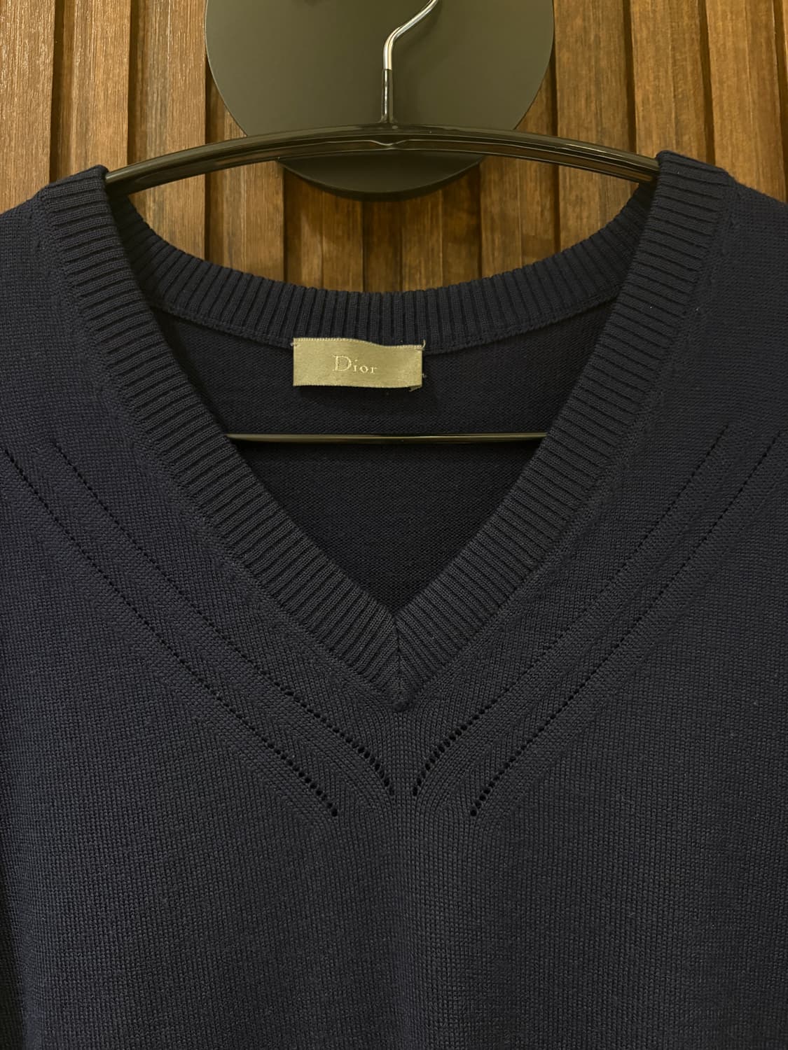 디올옴므 06fw 시그니처 v넥 울 니트 상품이미지3