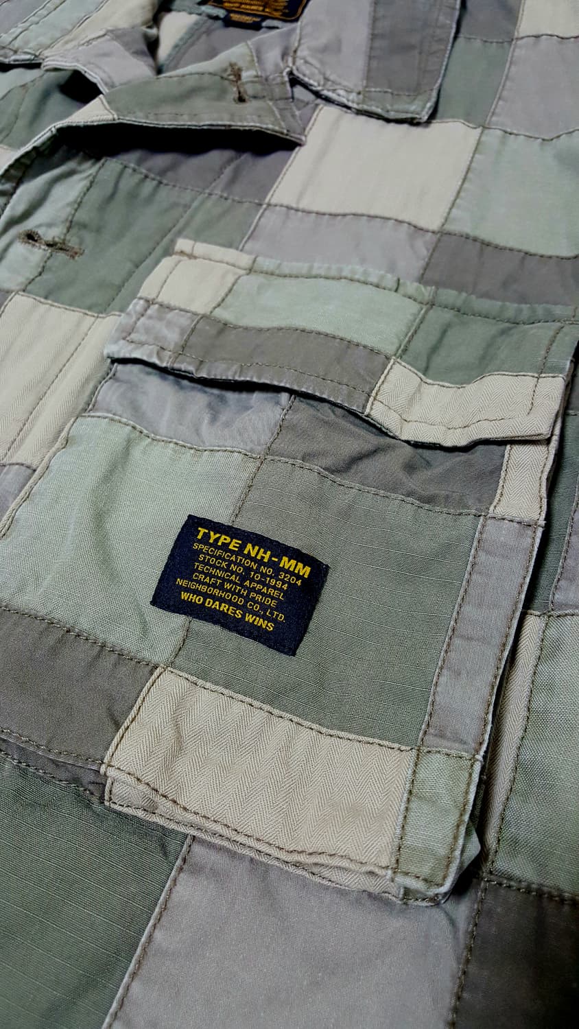 네이버후드 NEIGHBORHOOD MIL BDU 패치워크 셔츠 상품이미지3
