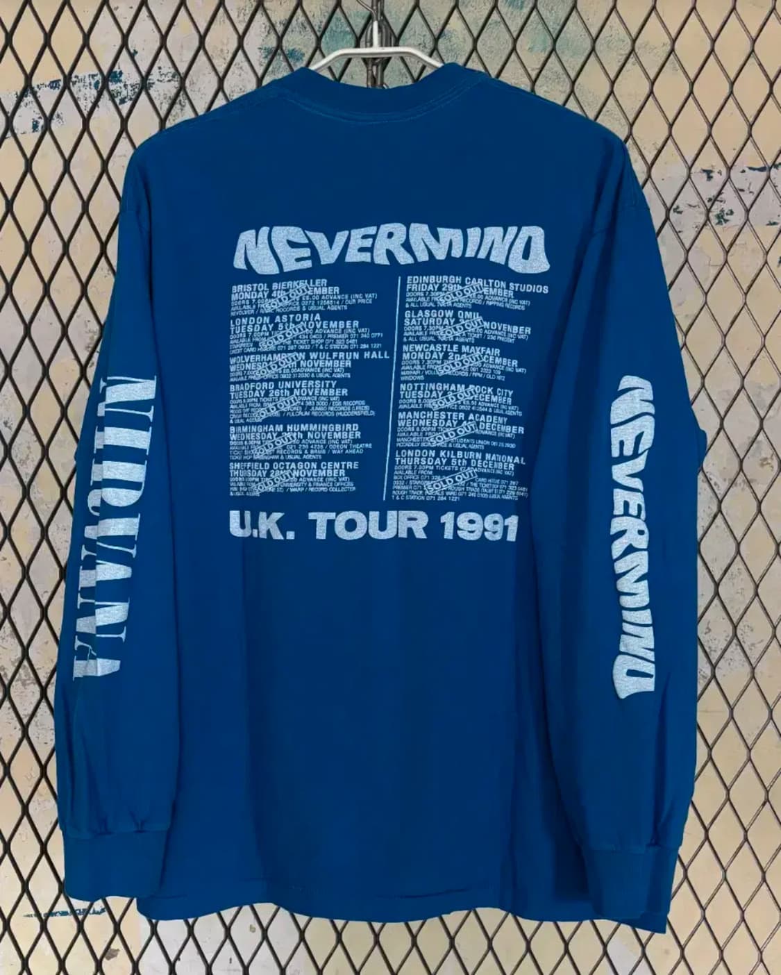 너바나 빈티지밴드티 상품이미지2