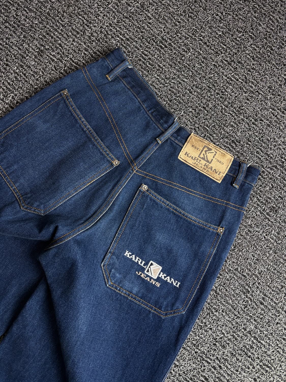 00s 칼카니 자수로고 루즈핏 스트릿 데님 팬츠 2947 상품이미지5