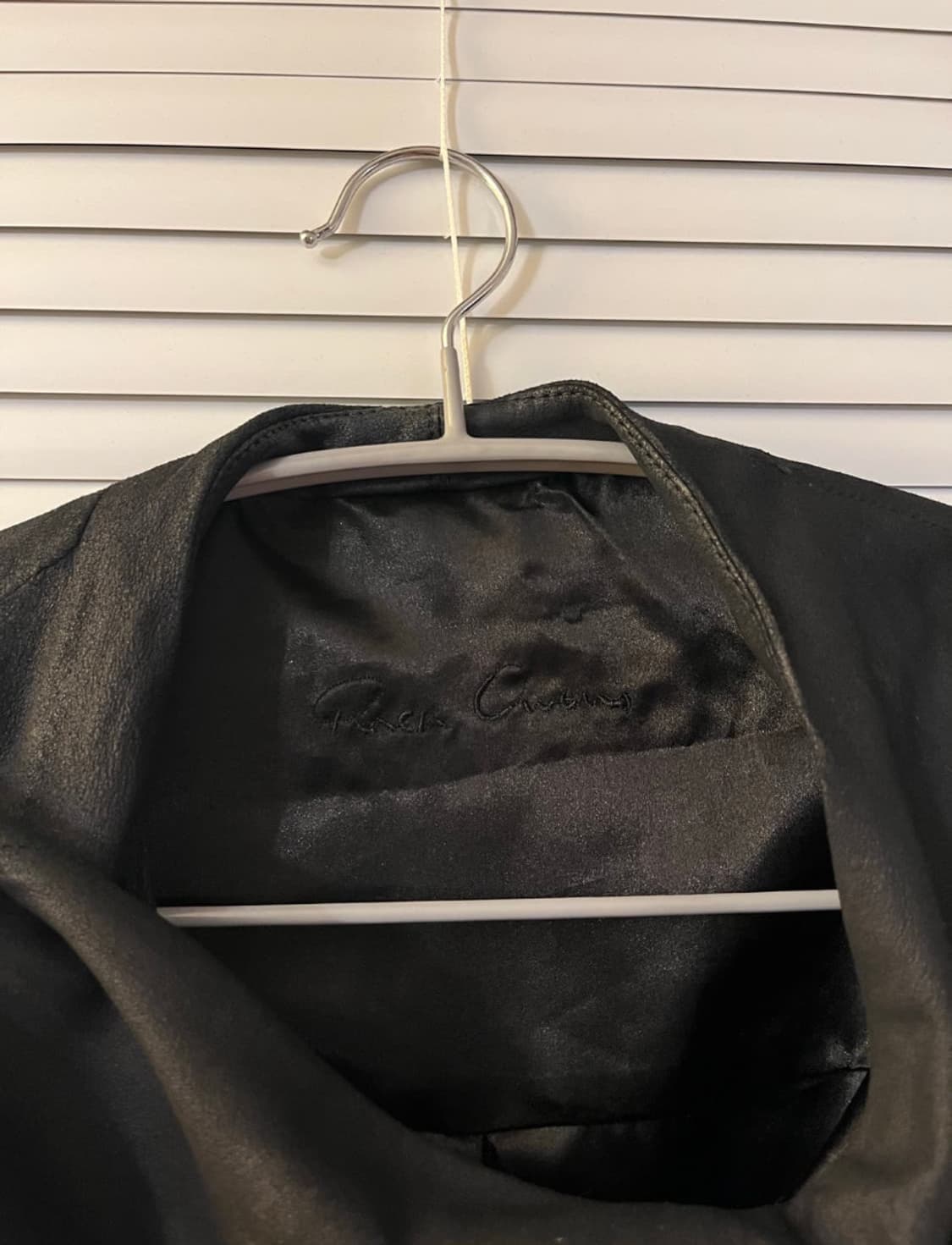 (오늘만) Rick Owen's Wrap Leather Jacket 상품이미지2