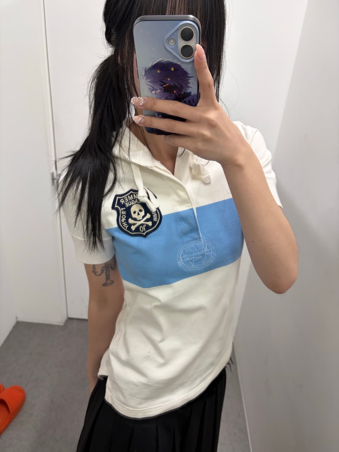 럭비 랄프로렌 반팔 후드티 상품이미지3