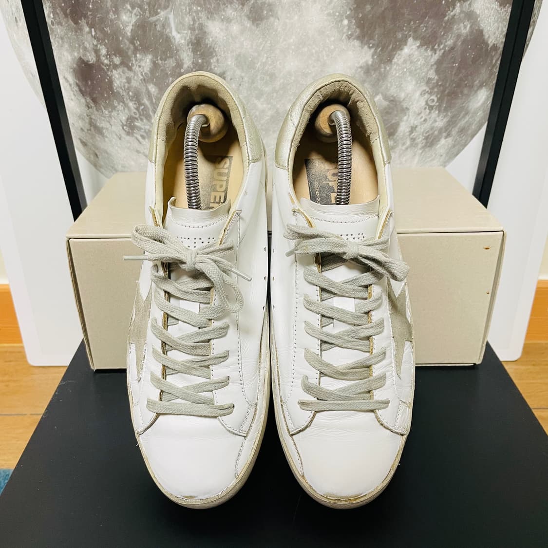 정품 40) 골든구스 실버탭 스니커즈 255~260 상품이미지3