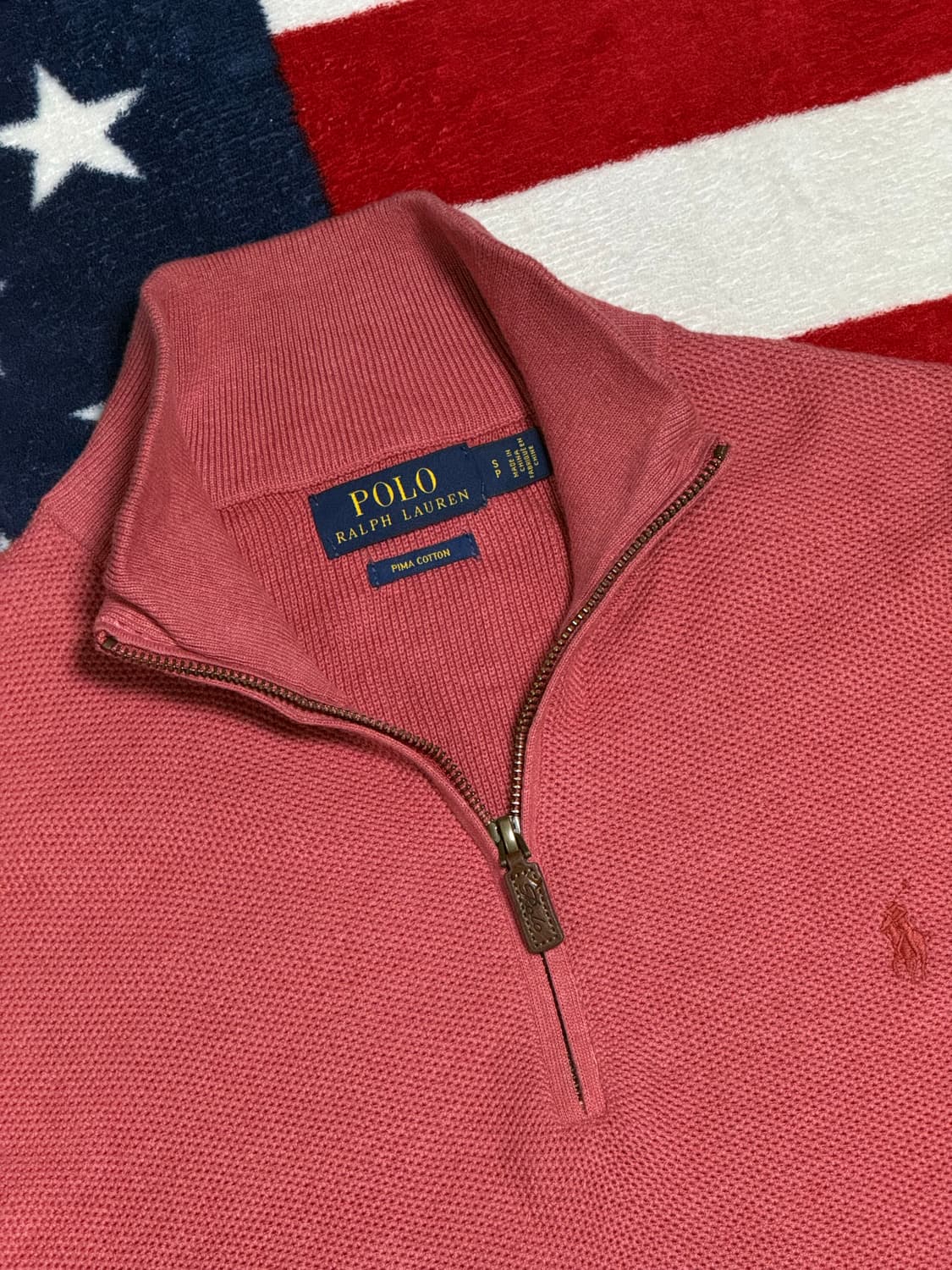폴로랄프로렌 피마코튼하프집업 니트Polo Ralph Lauren knit 상품이미지6