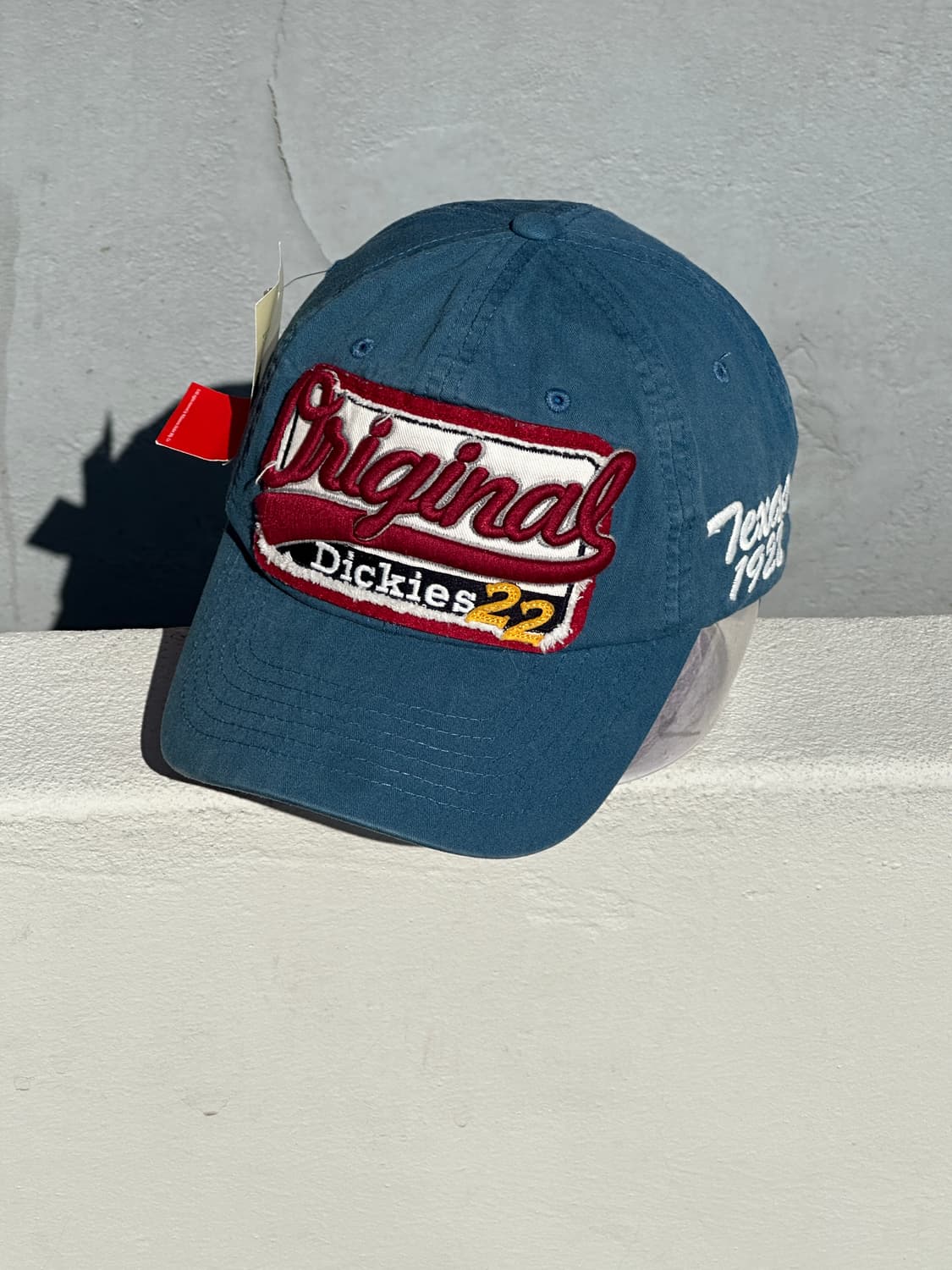 (새상품) [F] 디키즈 빈티지 로고 블루톤 볼캡 모자 상품이미지2