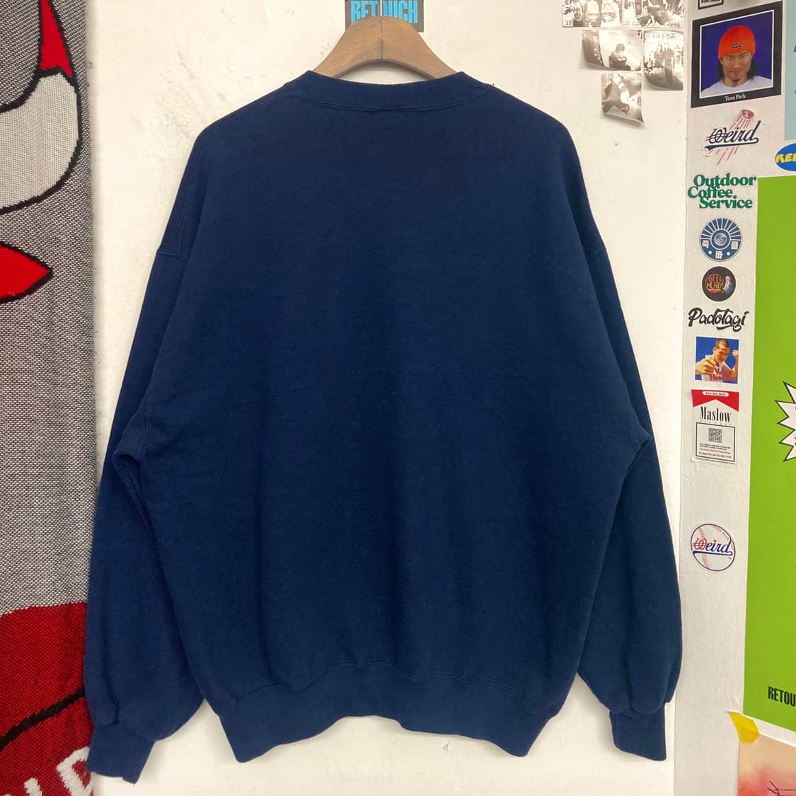 90‘s USA 러셀 맨투맨 ‘네이비‘ 상품이미지6