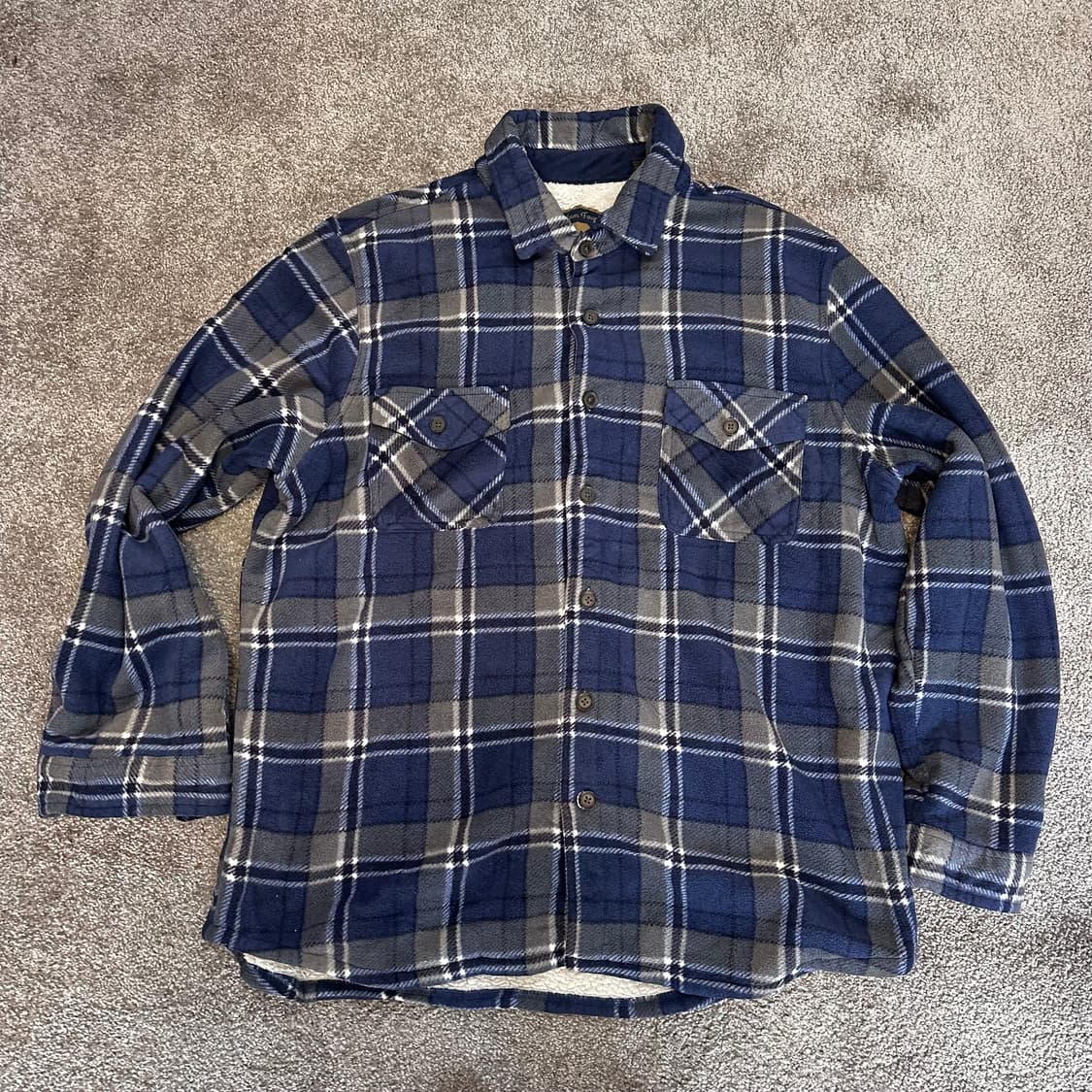 빈티지 프리덤파운드리 플란넬 쉐르파 셔츠XL 상품이미지1