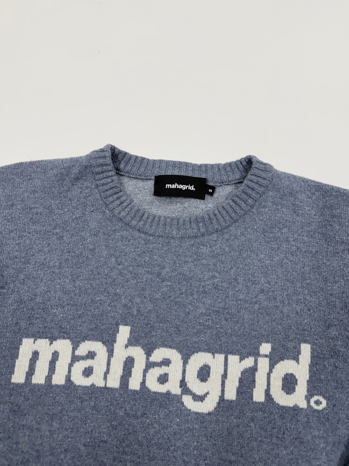 마하그리드 베이직로고 니트 상품이미지5