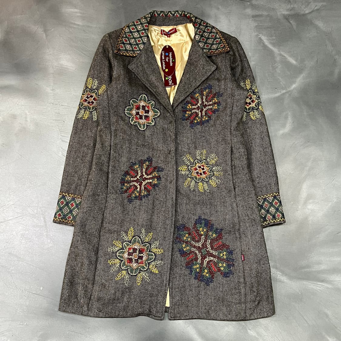  Uttam London 핸드메이드 자수 코트 y15819 상품이미지1