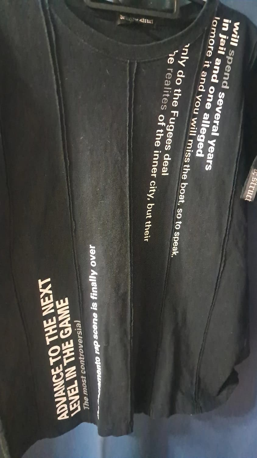 defective struct 프린팅 반팔티 상품이미지1