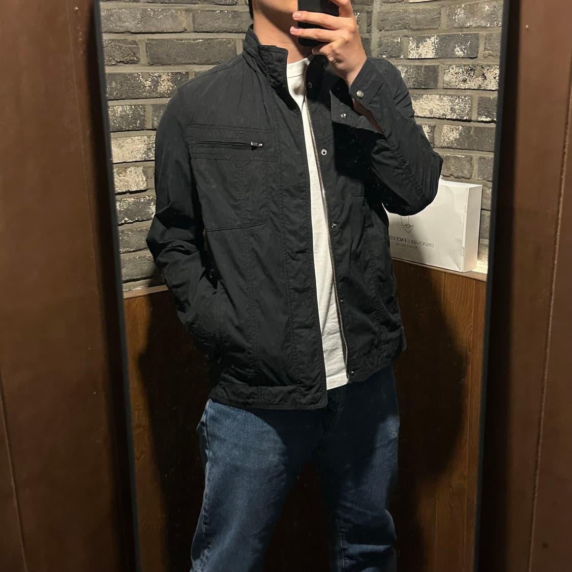 L) 라코스테 블랙 코튼 자켓 상품이미지9