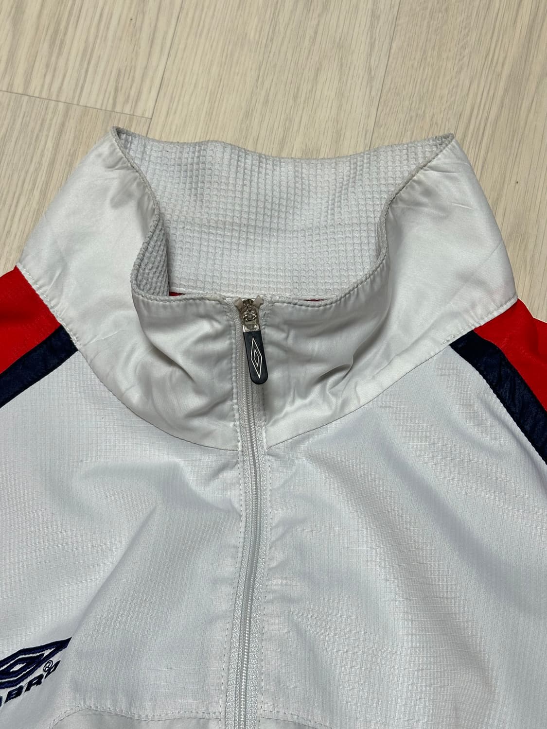 희귀) 엄브로 UMBRO 올드스쿨 나일론 배색 하프 반집업 상품이미지8