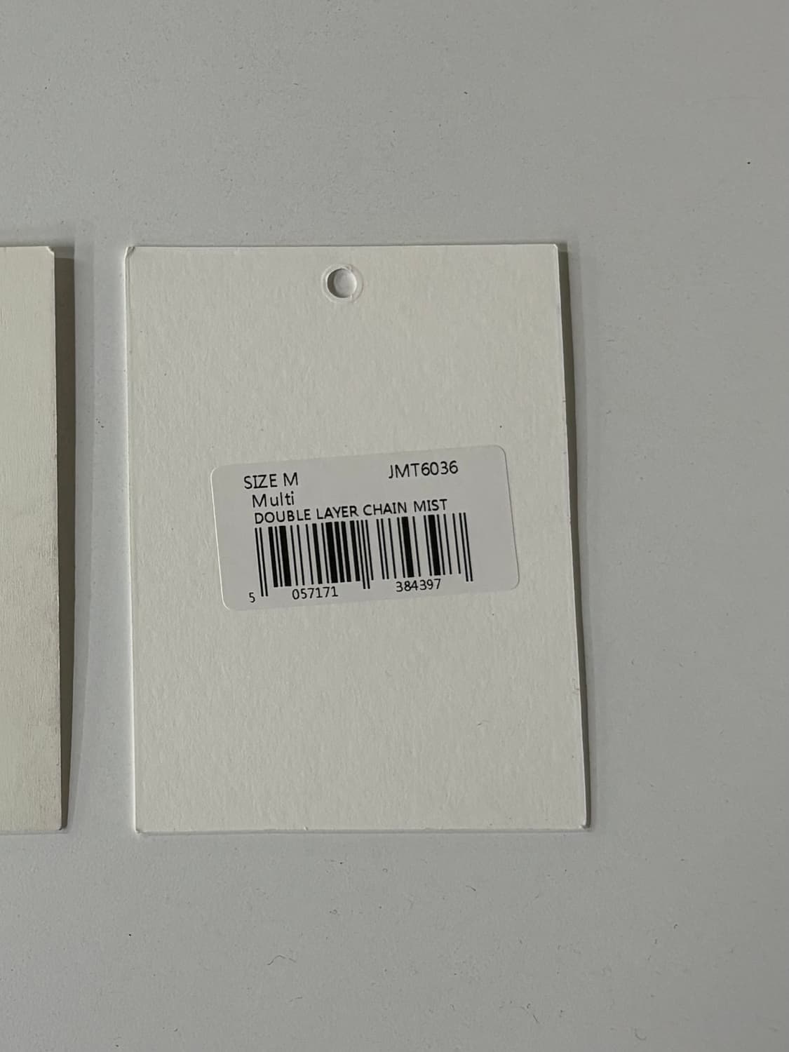 제이디드 런던 더블 레이어드 체인 롱슬리브  상품이미지10