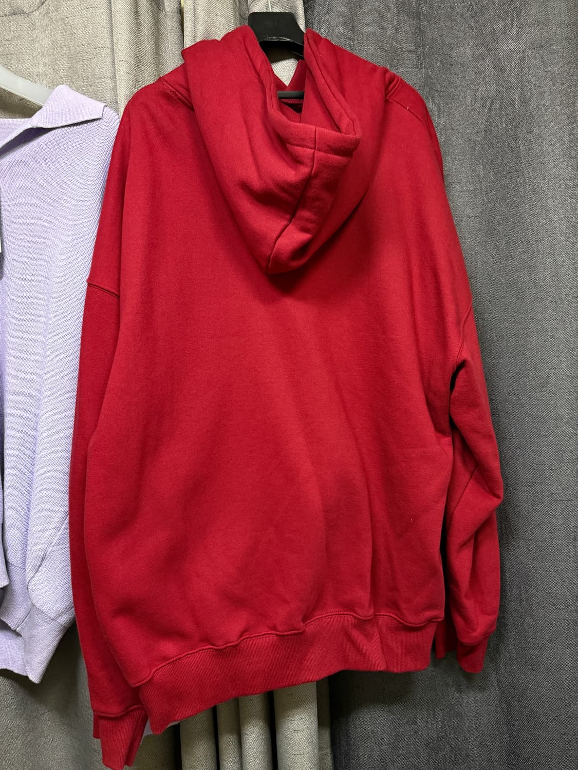 테켓 us후드 버건디 L사이즈 상품이미지2