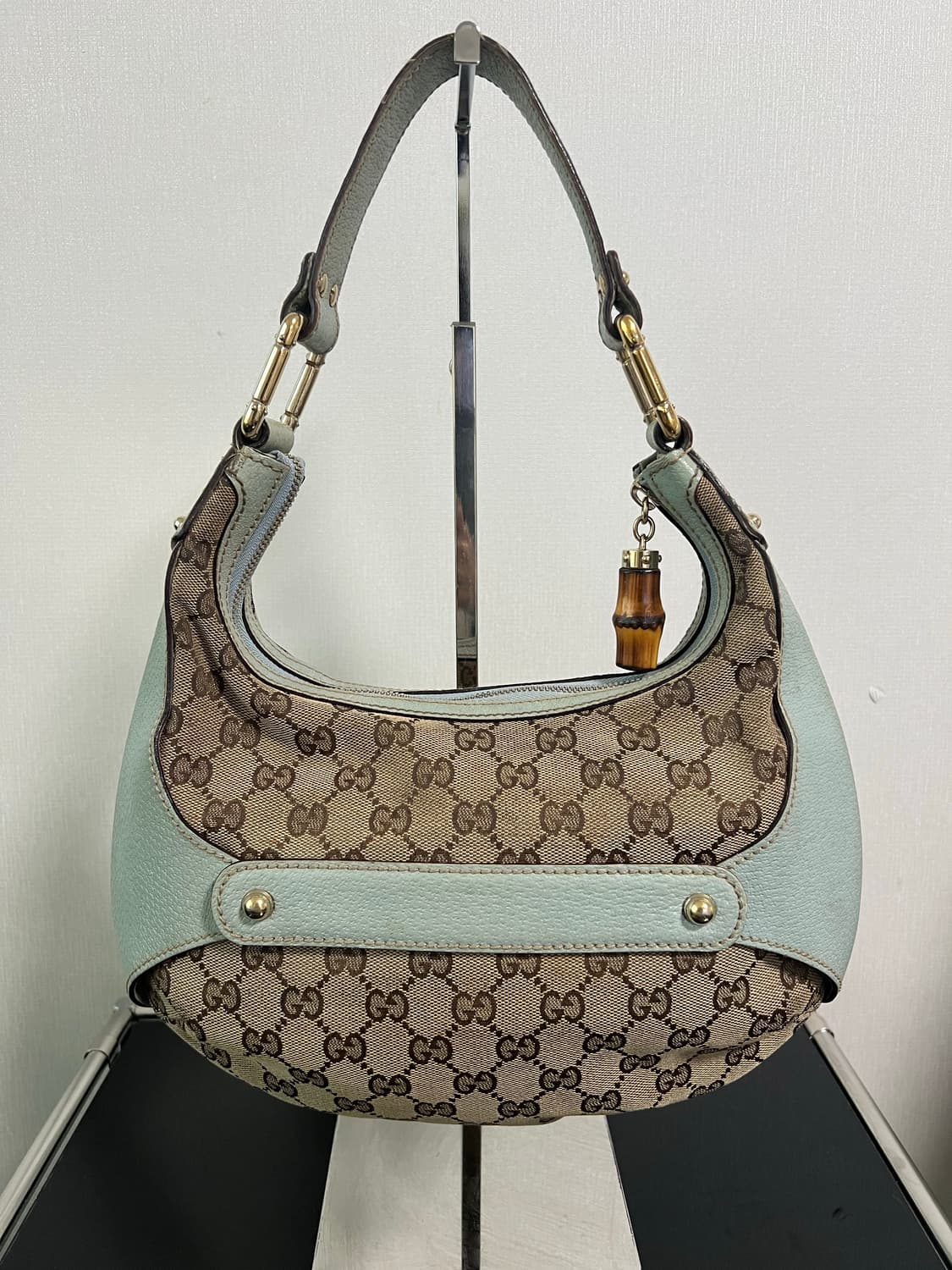 구찌 뱀부 아말피 숄더백 상품이미지4