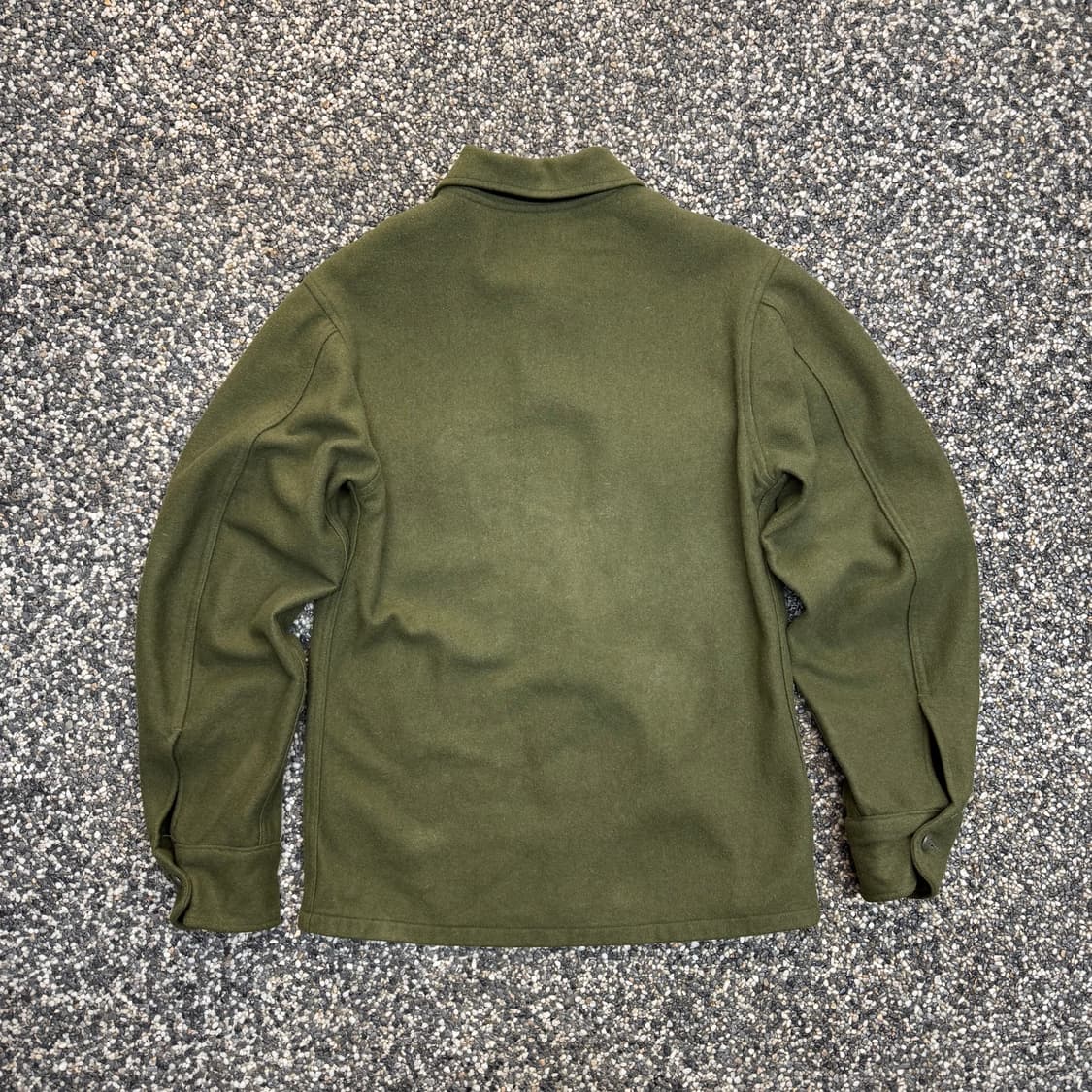 60s US army 미군 OG-108 울 필드 셔츠 (M)    상품이미지4