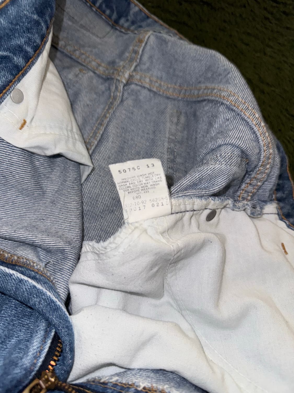 [W36/L30] 90s 리바이스 517 오렌지탭 MADE IN USA 상품이미지4