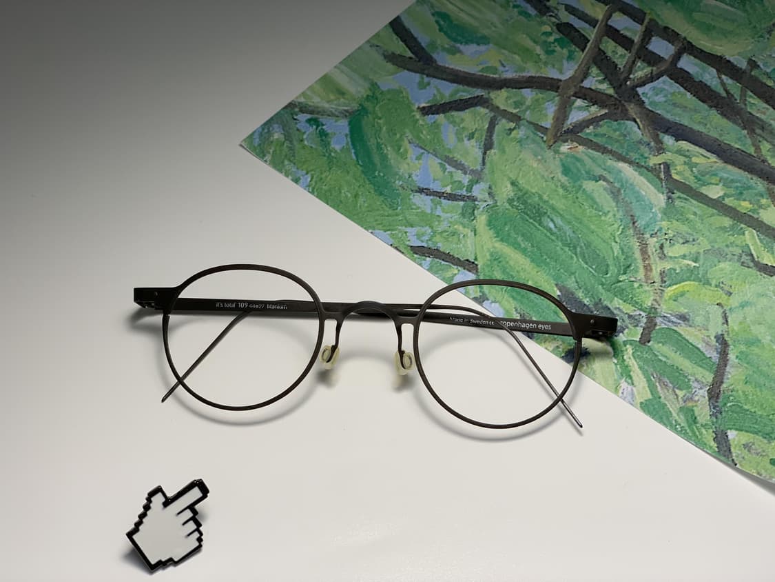 북유럽 명품 코펜하겐 아이즈 통 티타늄 안경 0008 상품이미지1